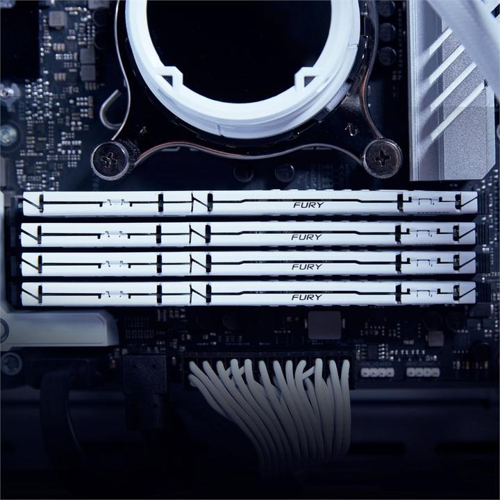 Image du produit Kingston D5 64GB 5200-40 Beast wh K4 KFY XMP (4 x 16GB, 5200 MHz, RAM DDR5, DIMM)