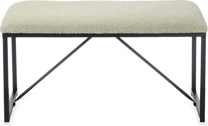 Immagine prodotto Giftdecor panchina in pelle di pecora verde (81 cm)