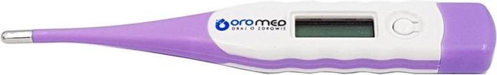 Produktbild Oromed Oro Flexi Kontakt-Thermometer Violett Oral, Rechteckig, Unterarm (Achselhöhle, Mund, Rektal)