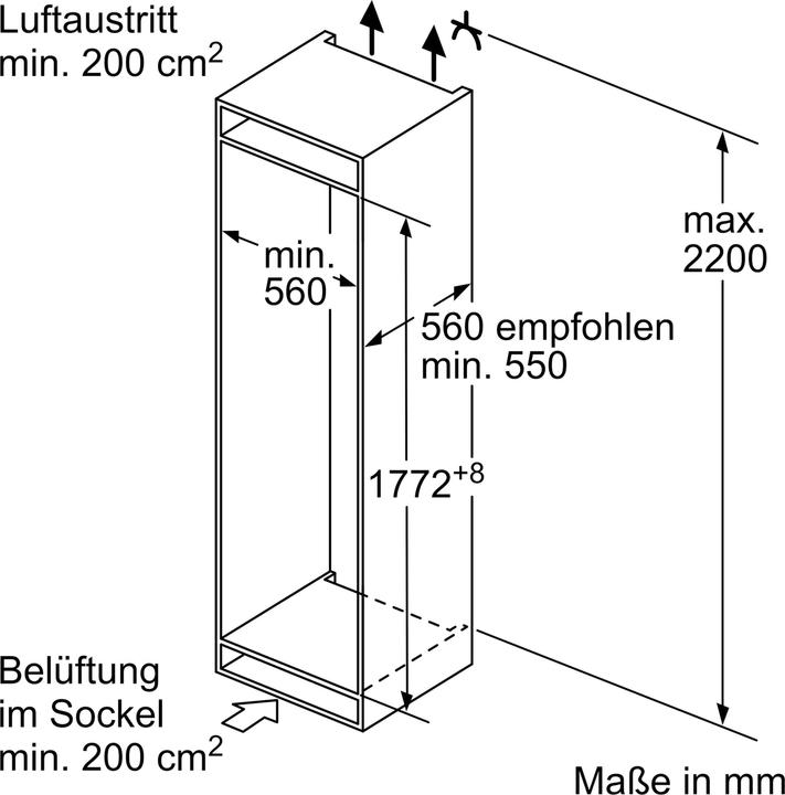 Produktbild Bosch Hausgeräte KIV87NSF0 (270 l)