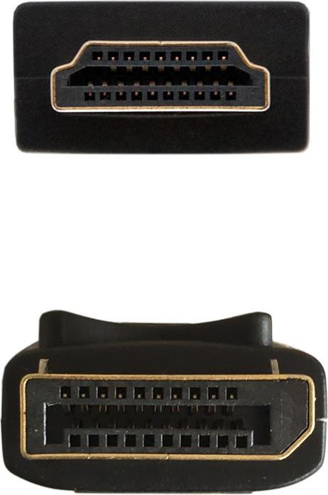 Produktbild Aisens A125-0364 Videokabel-Adapter 2 m DisplayPort HDMI Schwarz (2 m, DisplayPort, HDMI)