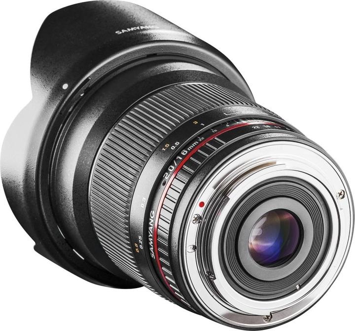 Image du produit Samyang 16mm f/2 ED AS UMC CS - Nikon F (Nikon DX, Nikon F, APS-C / DX)