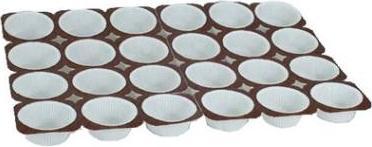 Image du produit MultiLine Moule à muffins i Bakker 58x38 mm til 24 stk,125 pk x 24 stk/krt