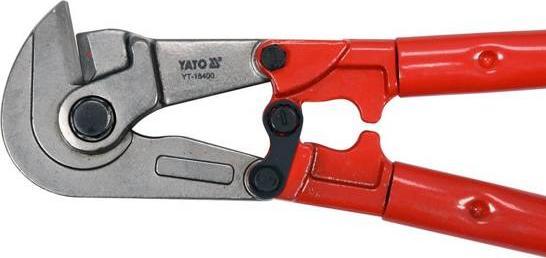 Immagine prodotto Yato YT-18400 Taglierina per rete di armatura, taglio massimo, diametro 19 mm, lunghezza 800 mm (800 mm)