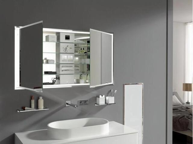 Actual product image Emco Installation frame ASIS PRESTIGE for flush-mounted illuminated mirror cabinet, 1610x660mm