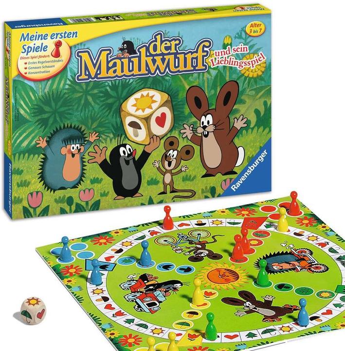 Immagine prodotto Ravensburger La Talpa e il suo gioco preferito (Tedesco)