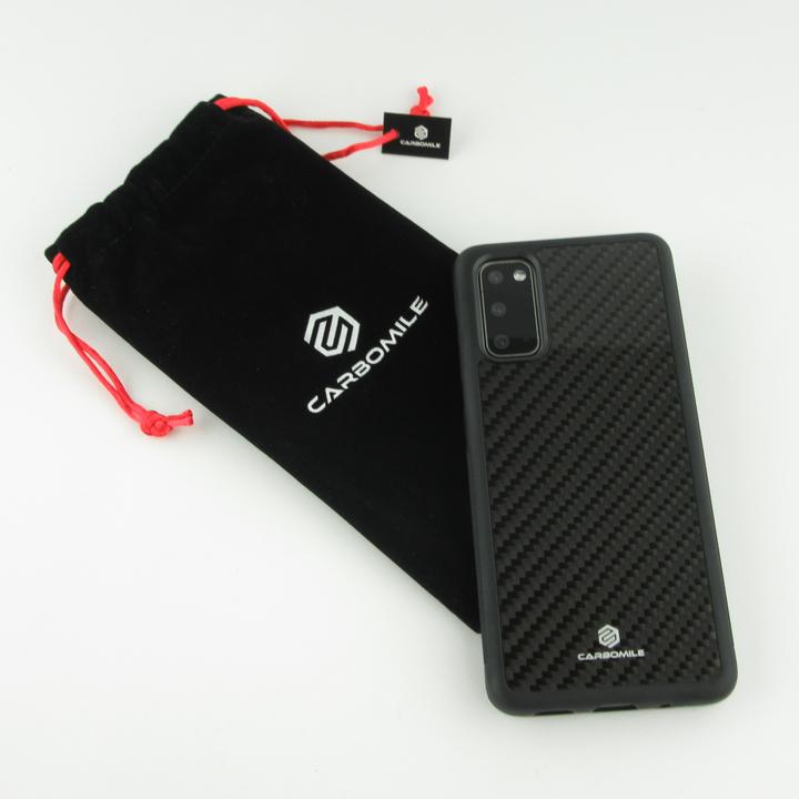 Actual product image Carbomile Coque fibre de carbone (Samsung Galaxy S20+)