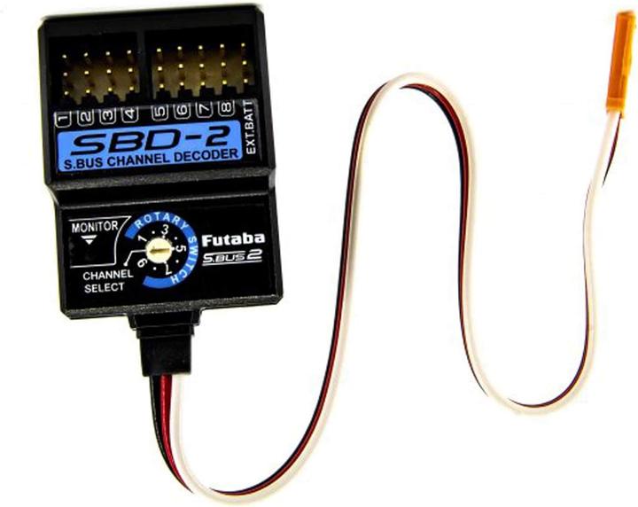 Actual product image Futaba S.Bus Decoder SBD-2 for S-Bus/S-Bus2