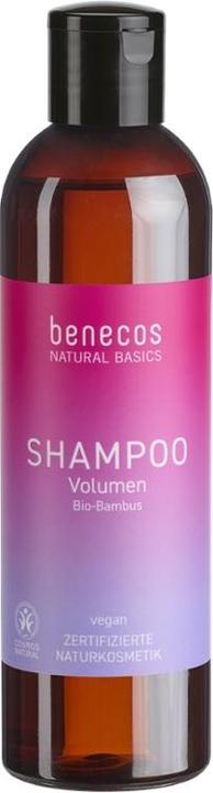 Benecos Shampoo Natural Basics Volumen - Bambus (250 ml, Flüssiges Shampoo)