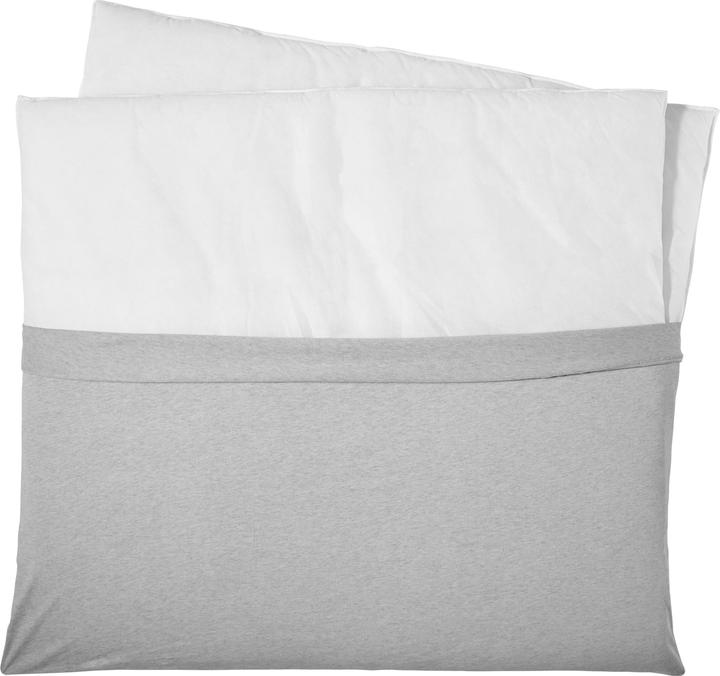 Produktbild nordic coast company Wickelauflage Stoff mit abnehmbarem Frotteehandtuch (70 x 80 cm)