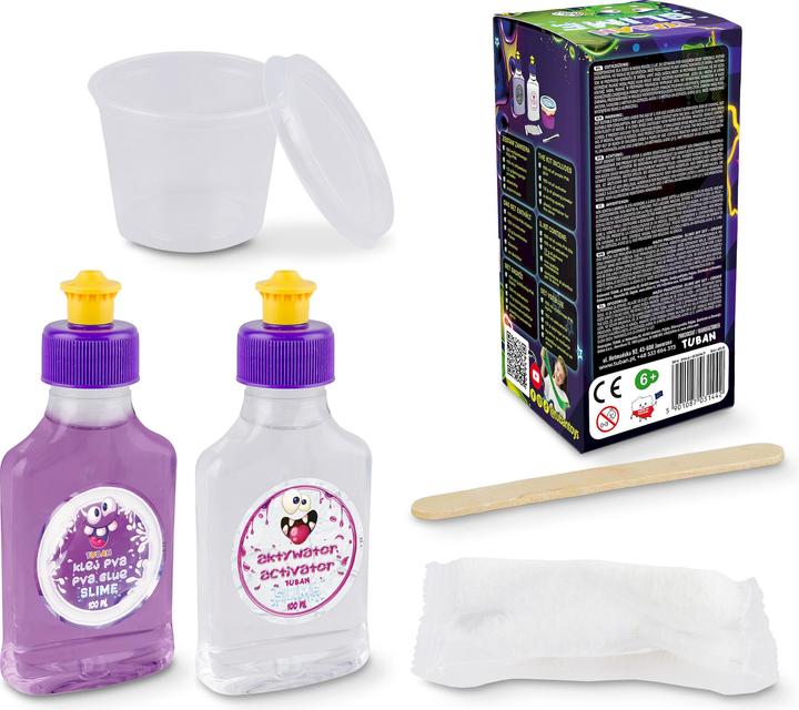 Produktbild Tuban Zestaw super slime - Glow in the dark