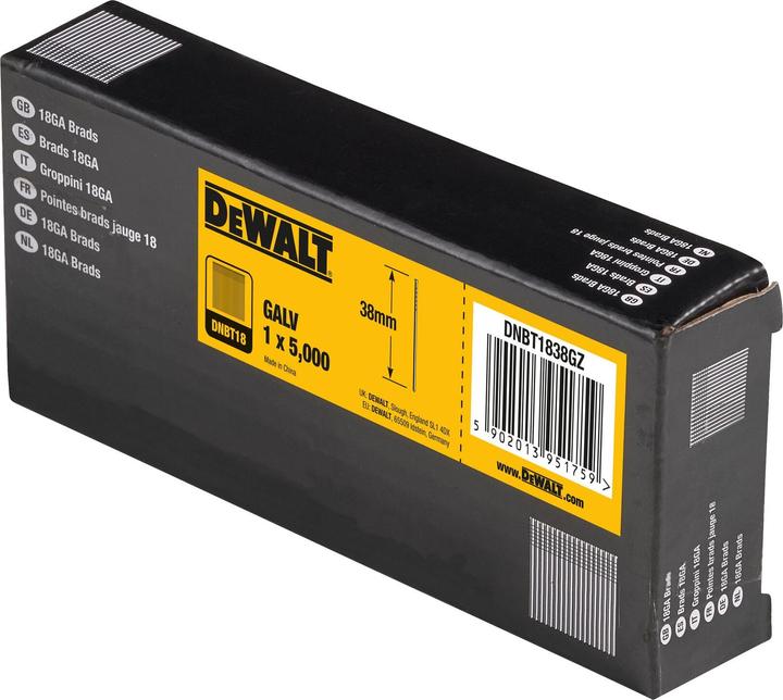 Image du produit DeWalt Clou à tête refoulé