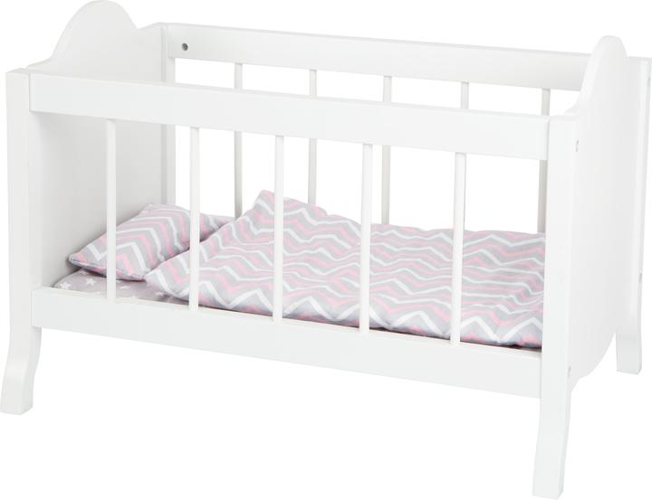 Actual product image small foot Doll crib