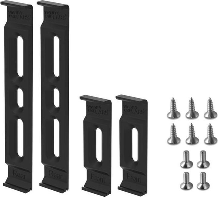 Immagine prodotto 21cars Porta targa a scatto in formato verticale (Anteriore + posteriore, Effigie)