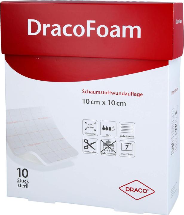 Actual product image Dracco DracoFoam foam dressing, 10 pcs VER