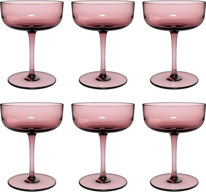Immagine prodotto Like. by Villeroy & Boch Like Glass (10 cl, 6 Occhiali, Bicchieri da champagne)