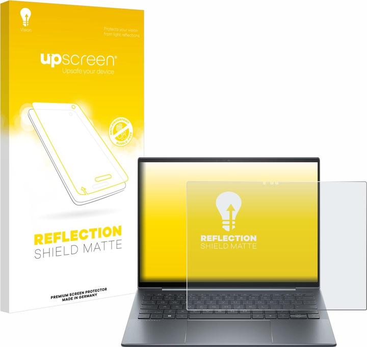 Actual product image upscreen Protective film Screen protector Matt anti-reflective film (13.50")