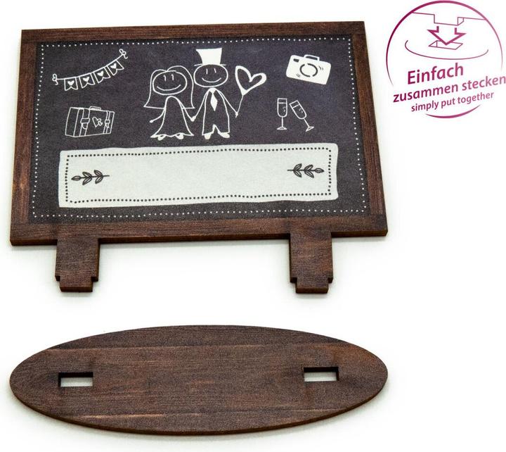 Image du produit familiawedding 10 cartes de table pour le mariage (10 pcs)