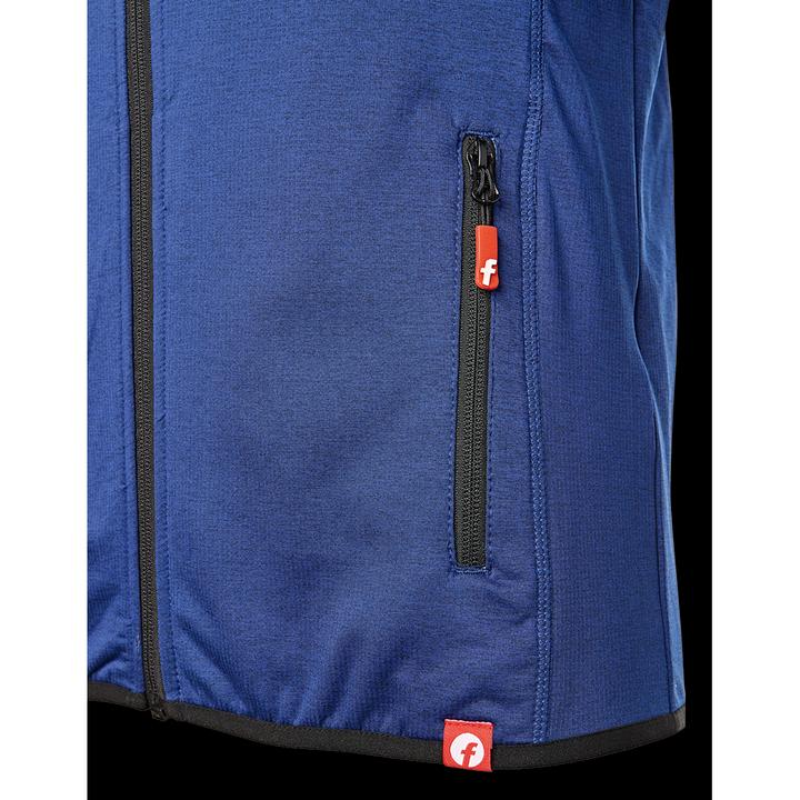 Produktbild Magni Tech-Fleecejacke kornblau/schwarz meliert Gr. 2XL Fortis Elements (XXL)