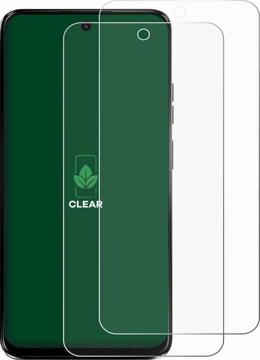 Image du produit ScreenLeaf Film de protection d'écran, Protection d'écran Écologique, Clear, Anti-Rayures (2 pièce(s), Samsung Galaxy A34 5G)