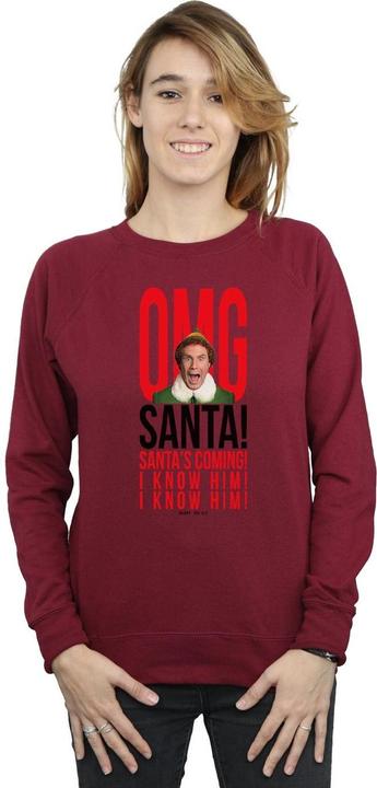 Produktbild Elf OMG Santa I Know Him Sweatshirt (S)