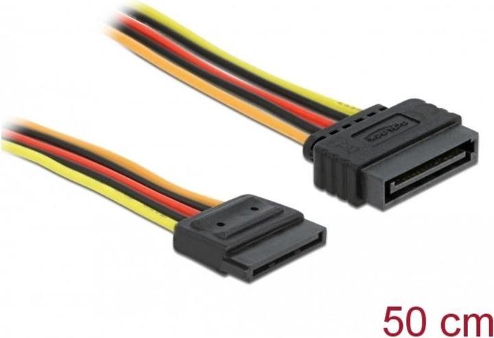 Actual product image Delock SATA power extension cable