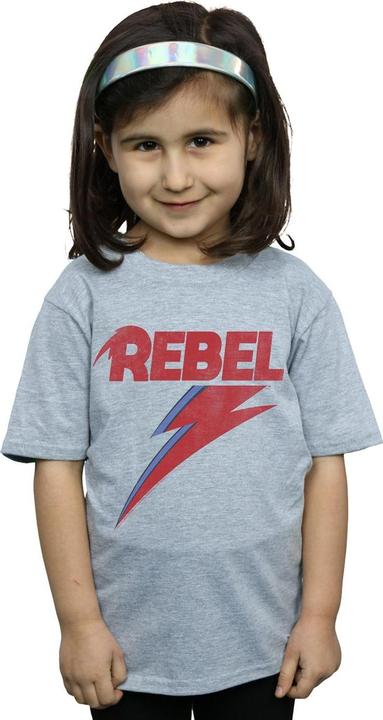 Image du produit David Bowie - T-shirt DISTRESSED REBEL - Fille (116)