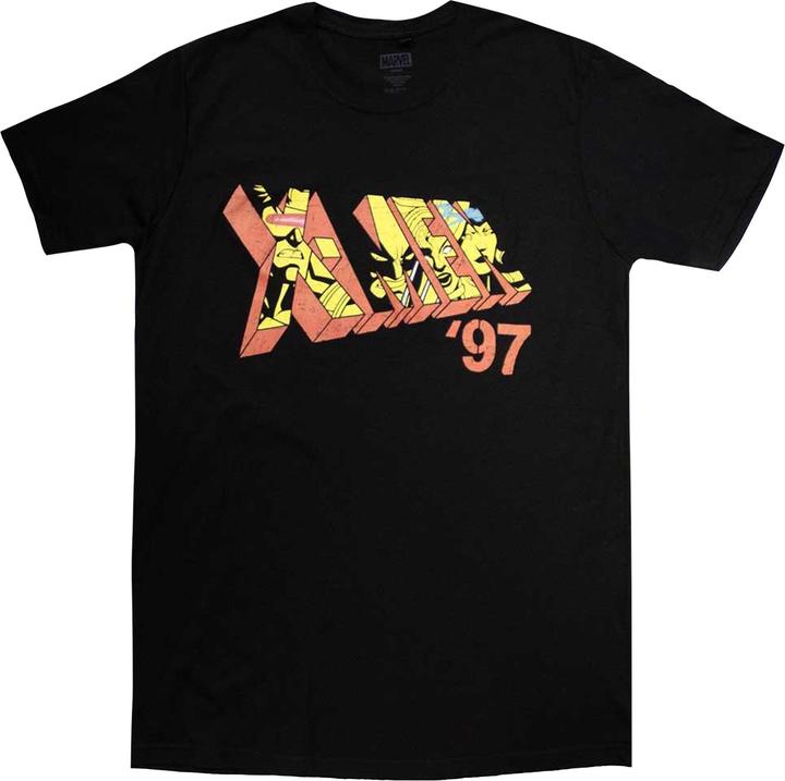 Actual product image X-Man Unisex Adult '97 Logo T-Shirt (XL)