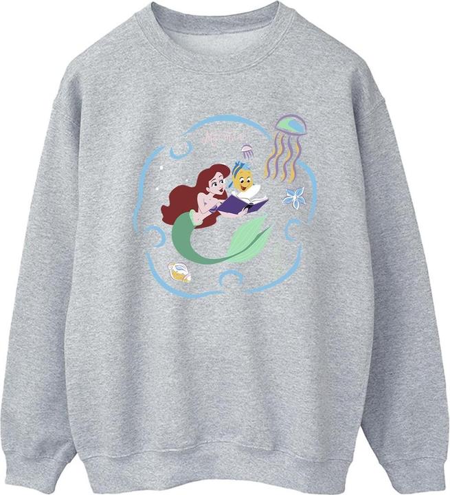 Produktbild Disney The Little Mermaid Reading A Book Sweatshirt (XXL)