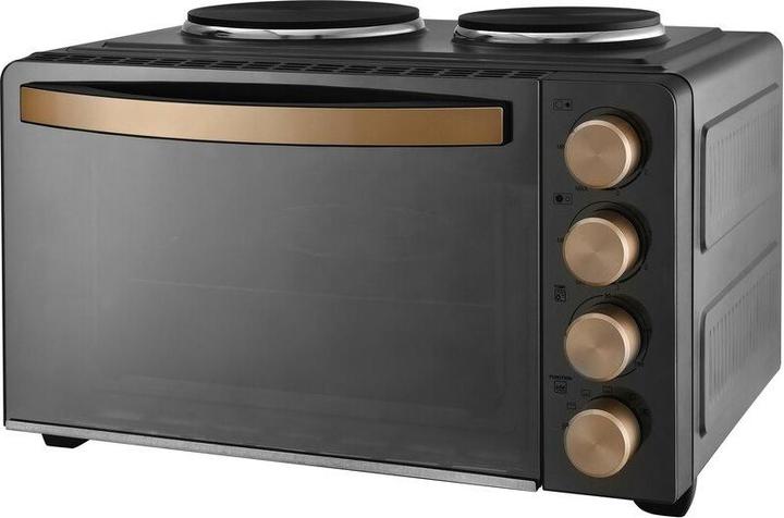 Produktbild Kalorik TKG MK 1003 Minibackofen Antihaftbeschichtung, mit Grillspiess 28l (EU-Stecker)