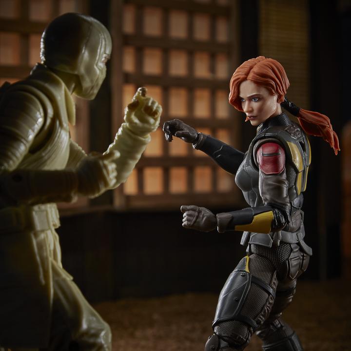 Actual product image Hasbro G.I. Joe Classified Series Snake Eyes: G.I. Joe Origins Scarlett Action Figure 20 Toys to Collect