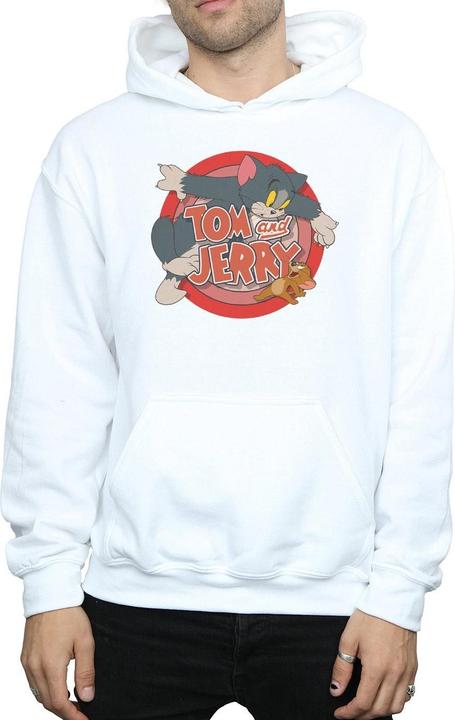 Actual product image Tom & Jerry Mens Classic Catch Hoodie (XL)