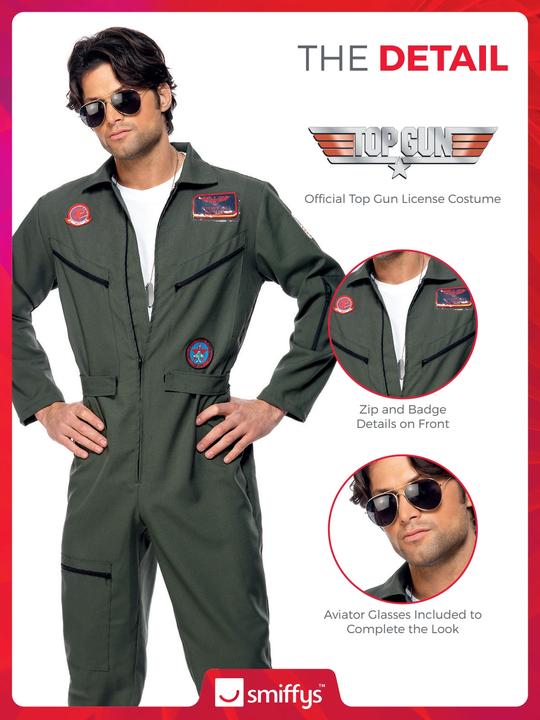 Produktbild Smiffys Top Gun (XL)