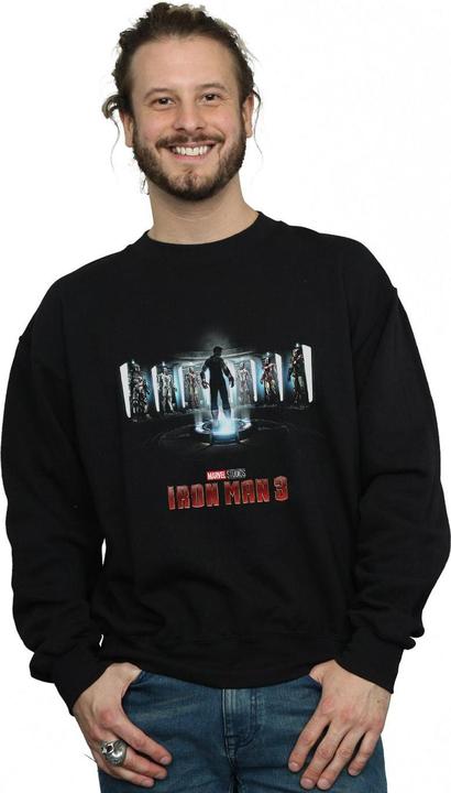 Produktbild Marvel Iron Man 3 Poster Sweatshirt (XL)