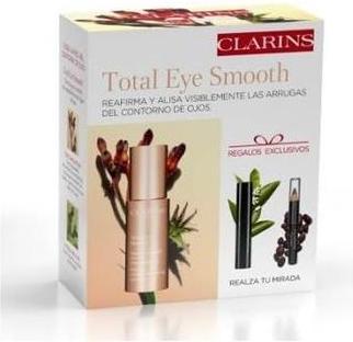 Clarins Total Eye Smooth 15ml + Mascara Supra Lift & Curl 3ml + Mini Crayon 01 (Set)