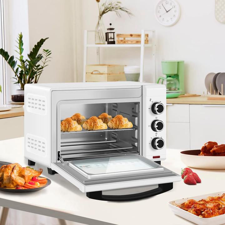 Actual product image Woltu Mini Backofen 20 Liter Weiss