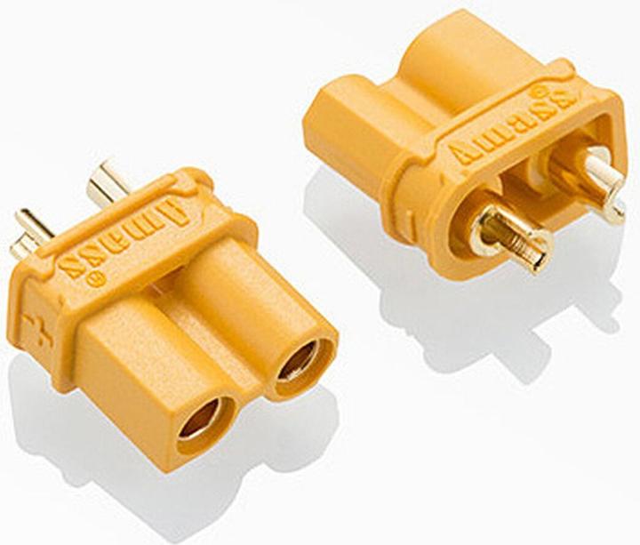 Immagine prodotto Jamara Spina/presa ad alta corrente XT30 placcata oro Grip 1 coppia