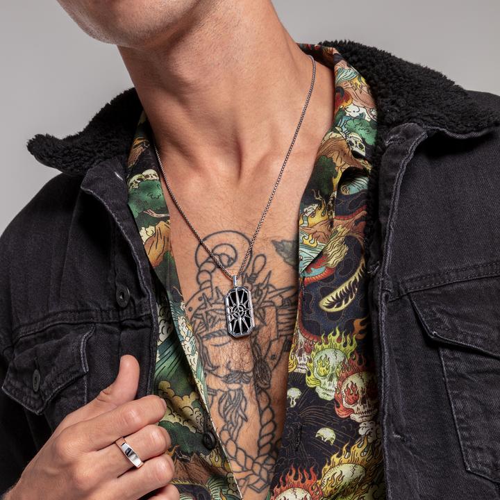 Image du produit Thomas Sabo Pendentif boussole étoile noir (Argent 925)