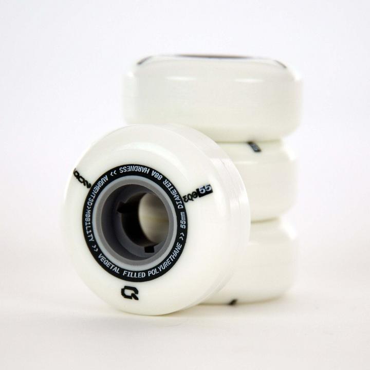 Actual product image Iqon Inline Skate Wheels Eqo 55mm 4-Pack 2024 (55 mm, 88a)