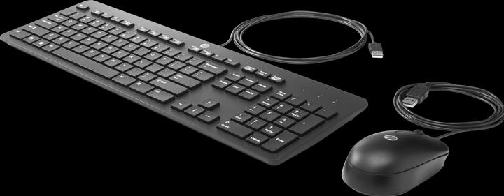 Produktbild HP Slim Tastatur-Maus-Set (CH, Kabelgebunden)