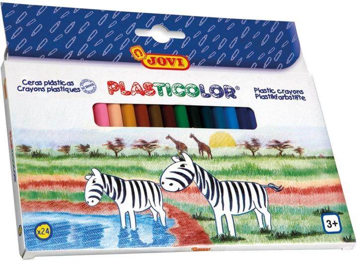 Produktbild Jovi Kredki świecowe Plasticolor 24 kolory uniw (24 Farben, 1 x)