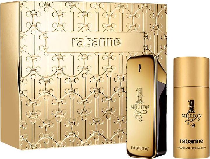 Actual product image Paco Rabanne 1 Million Christmas 2024 Eau de Toilette 100 / Deodorant (Eau de toilette, 3380.88 ml)