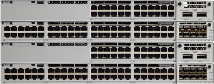 Actual product image Cisco Catalyst C9300-48S-A Network Switch Managed L2/L3 None (48 Ports)