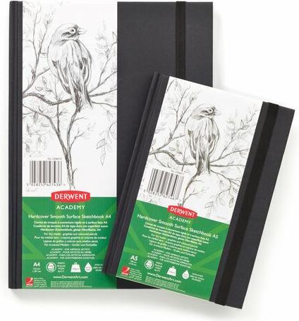 Produktbild Derwent Skizzenbuch (A4, Blanko, Harter Einband)
