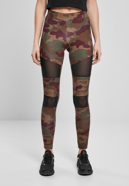 Actual product image Urban Classics Ladies Camo Tech Mesh Leggings (S)