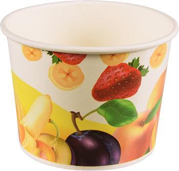 Image du produit Starpak 50 COUPES À GLACE EN CARTON RONDES 200ML 8,8X5,6CM (1 x)