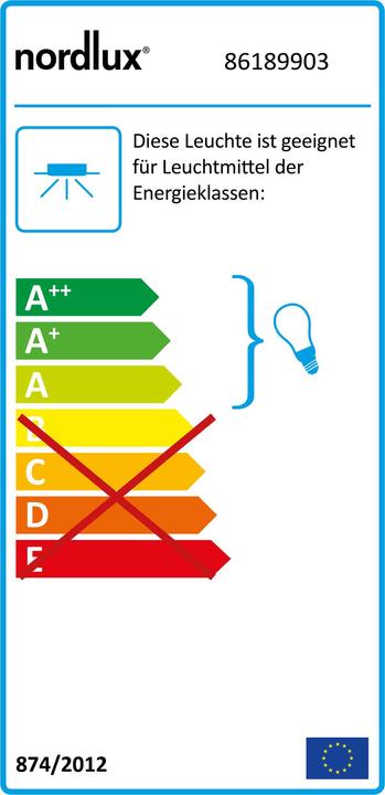 Label énergétique Nordlux Luminaire pour système de rails à tension de secteur Explore pour Link (GU10)