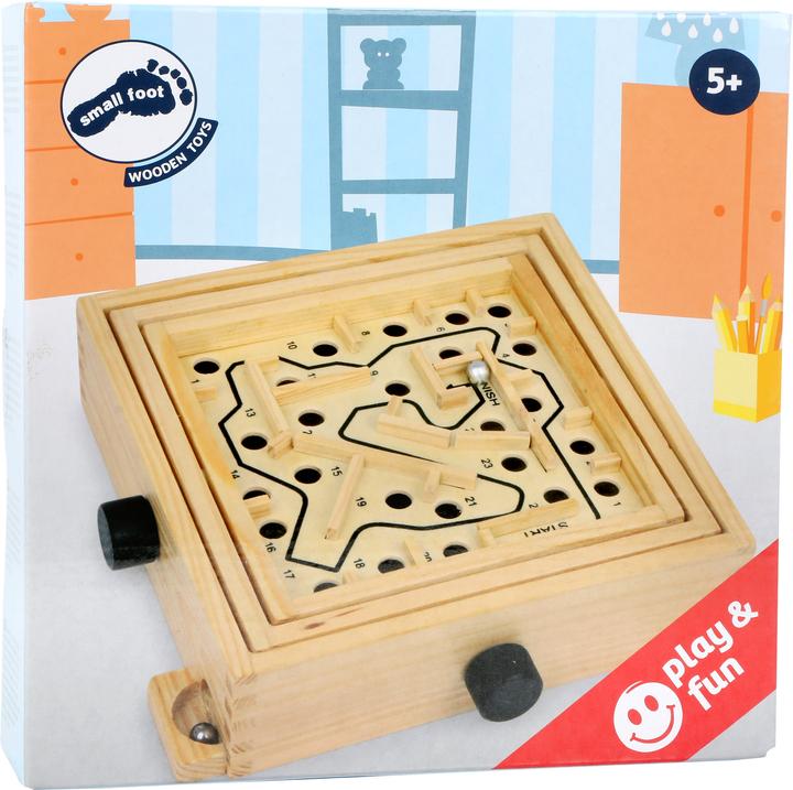Actual product image small foot Ball labyrinth (German)