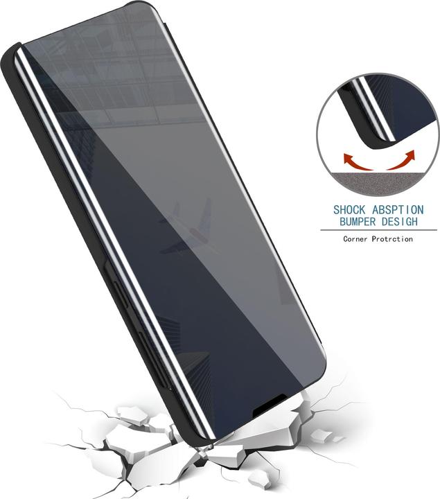 Actual product image Cadorabo Book Smart View Mirror Cover (Samsung Galaxy A50, Samsung Galaxy A30s, Samsung Galaxy A50s)