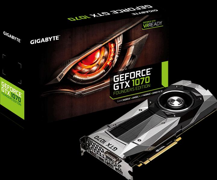 Produktbild Gigabyte GeForce GTX 1070 Founders Edition (8 GB)